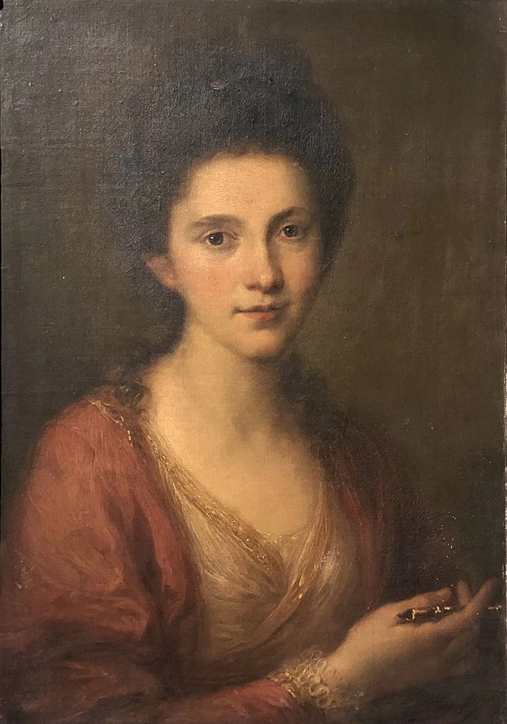 Angelika Kauffmann - Autoritratto con stilo da disegno, Museum Kunstpalast